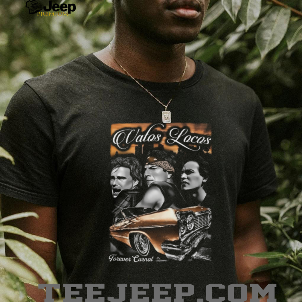 Vatos Locos Forever Carnal Lowrider Movie Collage T Shirt Vatos Locos Forever Carnal Lowrider Movie Collage T Shirt