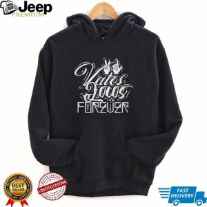 Vatos Locos Forever Chicano Style Typography Black T Shirt Vatos Locos Forever Chicano Style Typography Black T Shirt