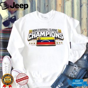 Venezuela 2026 World Baseball Classic Champions T Shirt Venezuela 2026 World Baseball Classic Champions T Shirt