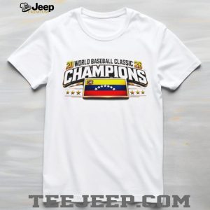 Venezuela 2026 World Baseball Classic Champions T Shirt