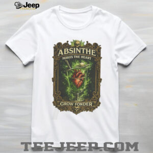 Vintage Absinthe “Makes The Heart Grow Fonder” Gothic Graphic T Shirt