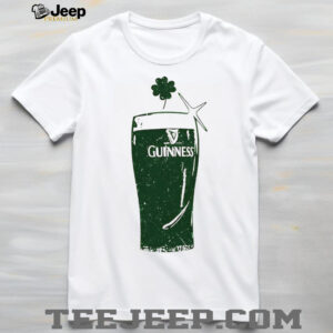 Vintage Guinness Green Pint Glass St. Patrick's Day T Shirt