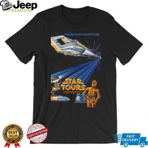 Vintage Star Tours The Ultimate Adventure Retro Sci Fi T Shirt