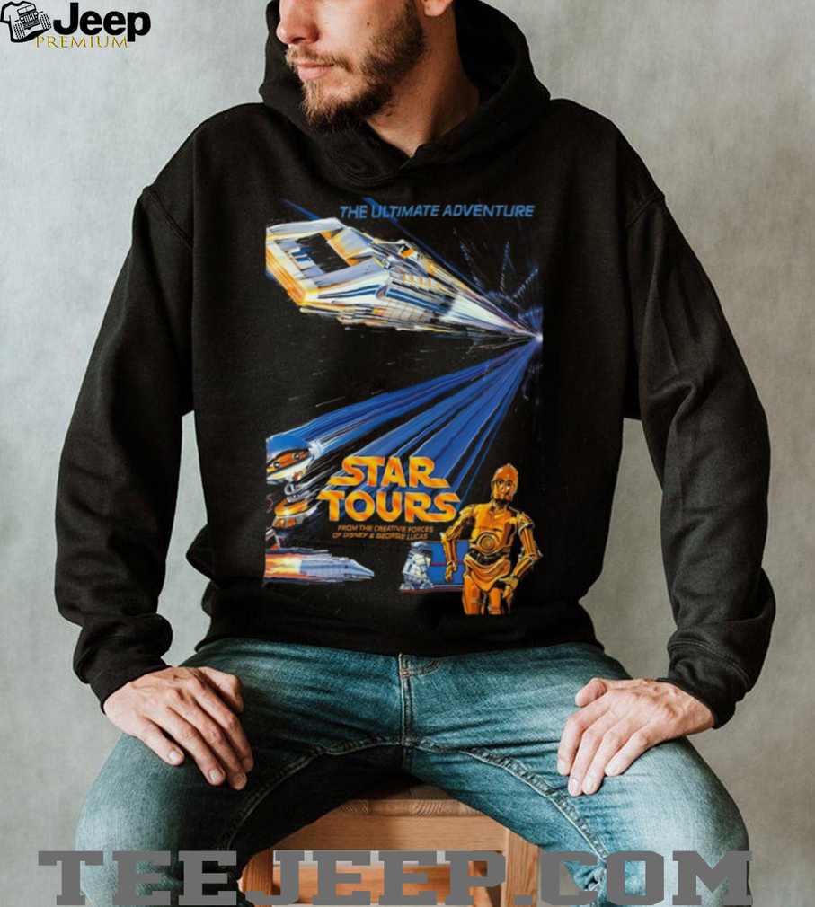 Vintage Star Tours The Ultimate Adventure Retro Sci Fi T Shirt Vintage Star Tours The Ultimate Adventure Retro Sci Fi T Shirt