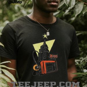 Vintage Z100 New York Radio Station Empire State Building T Shirt Vintage Z100 New York Radio Station Empire State Building T Shirt