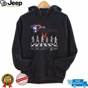 Virginia Cavaliers Basketball Abbey Road Crossing Signature T Shirt Virginia Cavaliers Basketball Abbey Road Crossing Signature T Shirt