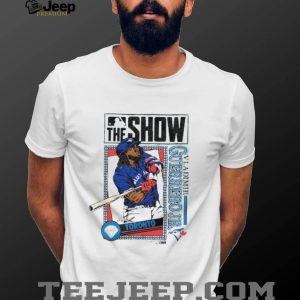 Vladimir Guerrero Jr. Toronto Blue Jays MLB The Show 24 Diamond Tribute T Shirt