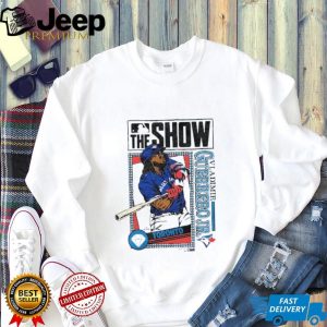 Vladimir Guerrero Jr. Toronto Blue Jays MLB The Show 24 Diamond Tribute T Shirt