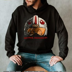 Star Wars Luke Skywalker Red Five Standing By X Wing Pilot T Shirt Star Wars Luke Skywalker Red Five Standing By X Wing Pilot T Shirt