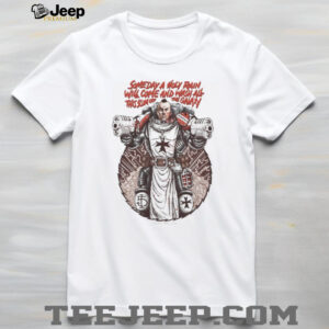 Warhammer 40k Black Templars Holy Rain Galaxy Scum T Shirt