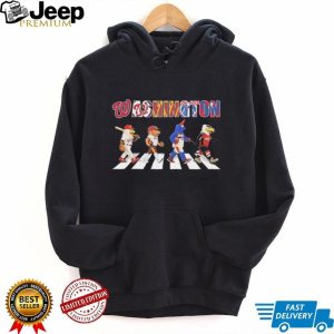 Washington DC City Sports Mascots Abbey Road Crossing T shirt Washington DC City Sports Mascots Abbey Road Crossing T shirt