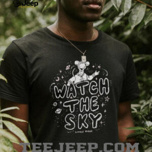 Watch The Sky Cosmic Single Rider Character Graphic T Shirt