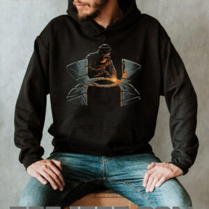 Welder Under Armour Style Iron Worker Welding Art T Shirt Welder Under Armour Style Iron Worker Welding Art T Shirt