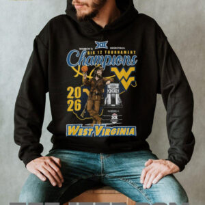 West Virginia Mountaineers Big 12 Women’s Basketball Champions 2026 T Shirt West Virginia Mountaineers Big 12 Women’s Basketball Champions 2026 T Shirt