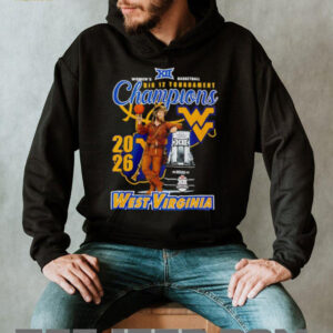 West Virginia Women’s Basketball Big 12 Tournament Champions 2026 T Shirt West Virginia Women’s Basketball Big 12 Tournament Champions 2026 T Shirt