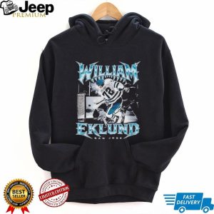 William Eklund San Jose Sharks Hockey Graphic T shirt William Eklund San Jose Sharks Hockey Graphic T shirt