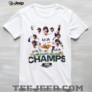 World Baseball Classic Champs Team USA Celebration Graphic T Shirt
