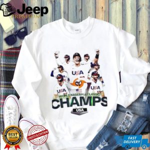 World Baseball Classic Champs Team USA Celebration Graphic T Shirt