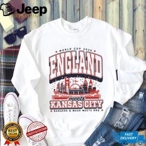 World Cup 2026 England Meets Kansas City Shirt Bangers & Mash Meets BBQ