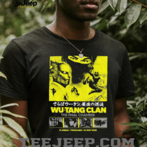 Wu Tang Clan The Final Chamber K Arena Yokohama 2026 Tour T Shirt