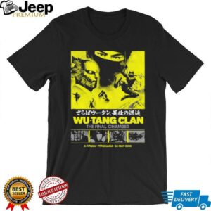 Wu Tang Clan The Final Chamber K Arena Yokohama 2026 Tour T Shirt