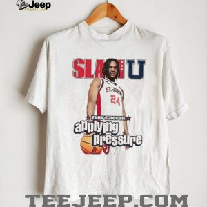 Zuby Ejiofor St. John's SLAM U Applying Pressure Basketball Tee