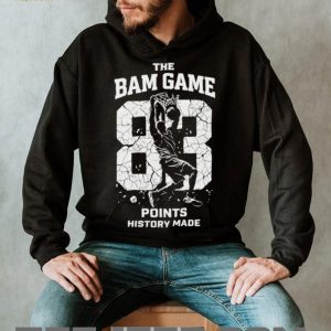 The Bam Game 83 Points History Made Miami Basketball T Shirt The Bam Game 83 Points History Made Miami Basketball T Shirt