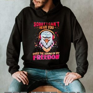 Patriotic Eagle Headphones “Sound Of My Freedom” T Shirt