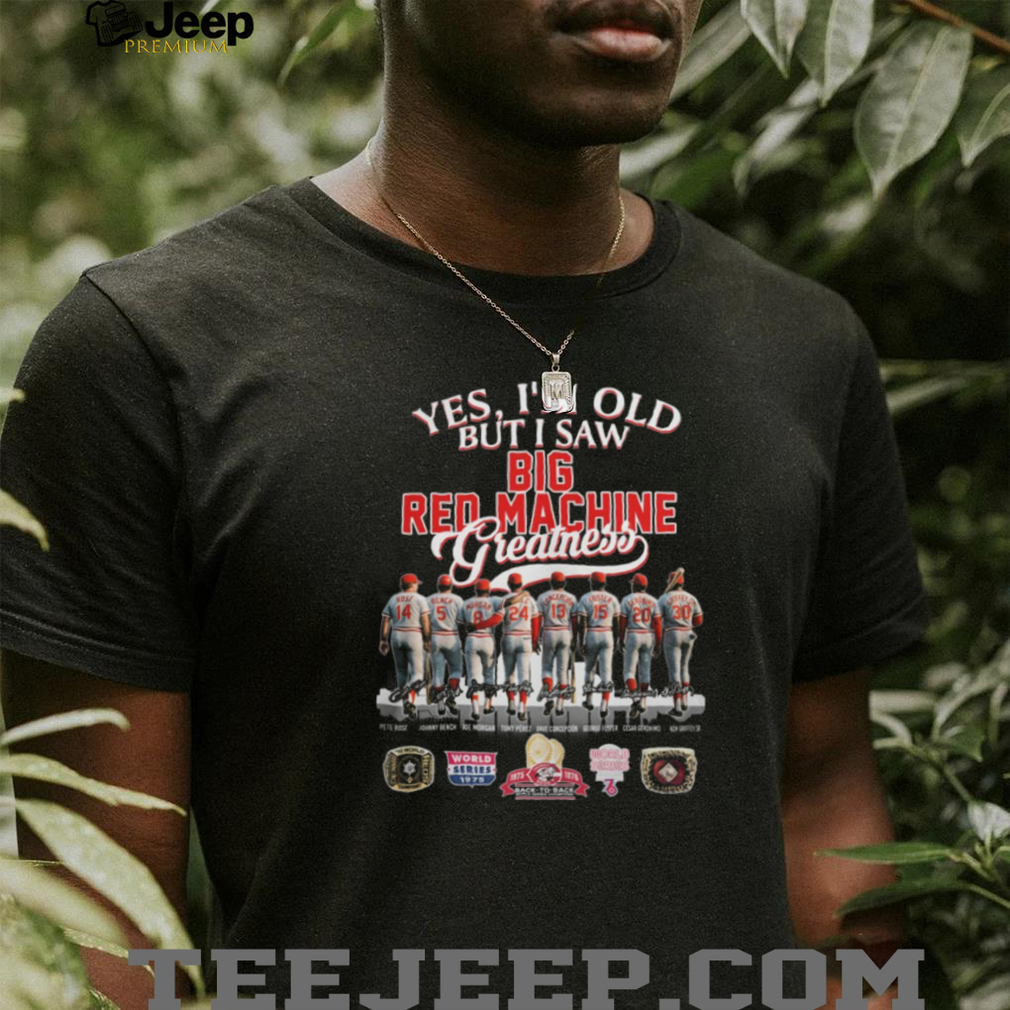 Big Red Machine Greatness Cincinnati Baseball Legends Signature T Shirt Big Red Machine Greatness Cincinnati Baseball Legends Signature T Shirt