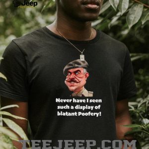 Blatant Poofery Funny Military Caricature British Humour T Shirt