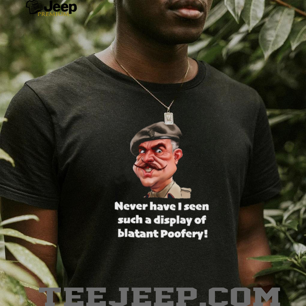 Blatant Poofery Funny Military Caricature British Humour T Shirt Blatant Poofery Funny Military Caricature British Humour T Shirt