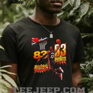 Bam Adebayo 82 Points Record Breaker Miami Basketball T Shirt