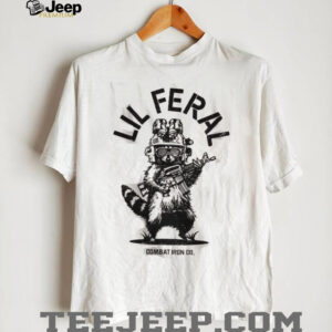 Lil Feral Tactical Raccoon Night Vision Combat Iron Co. Shirt Lil Feral Tactical Raccoon Night Vision Combat Iron Co. Shirt