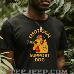 Muttley “Emotional Support Dog” Oh No Anyway Funny T Shirt