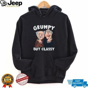 Statler and Waldorf “Grumpy But Classy” Muppets Fan T Shirt