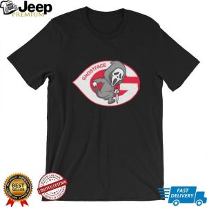 Ghostface Scream Slasher Georgia Bulldogs Mashup T Shirt
