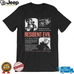 Resident Evil Requiem Grace Ashcroft Horror Movie Aesthetic T Shirt Resident Evil Requiem Grace Ashcroft Horror Movie Aesthetic T Shirt
