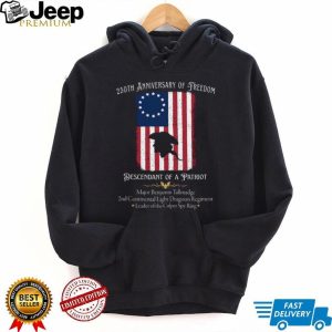 250th Anniversary of Freedom Major Benjamin Tallmadge Patriot T Shirt