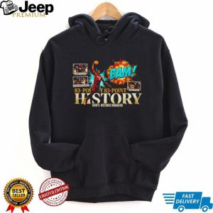Bam Adebayo Miami Heat 83 Point History Graphic T Shirt