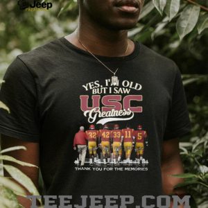 Yes I’m Old But I Saw USC Greatness Football Legends Signatures T Shirt Yes I’m Old But I Saw USC Greatness Football Legends Signatures T Shirt