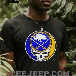 Buffalo Sabres x Grateful Dead Steal Your Face Mashup T shirt