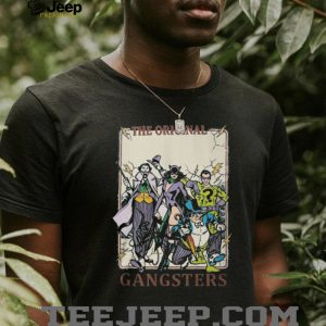 The Original Gangsters Vintage Batman Villains Joker Catwoman Riddler T Shirt