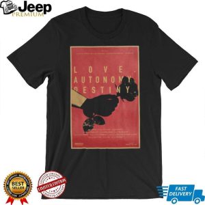 Tesla Love Autonomy Destiny Rose Film Poster Graphic T Shirt Tesla Love Autonomy Destiny Rose Film Poster Graphic T Shirt