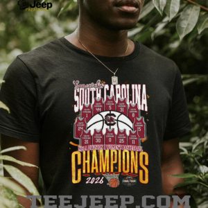 South Carolina Gamecocks 2026 NCAA Women's Basketball National Champions T Shirt