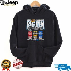 2026 Big Ten Dominance National Champions Michigan UConn UCLA Conference Pride Fans T Shirt