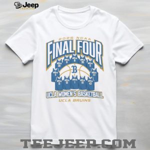 2026 NCAA Women’s Basketball Final Four UCLA Bruins Team Jersey T Shirt 2026 NCAA Women’s Basketball Final Four UCLA Bruins Team Jersey T Shirt