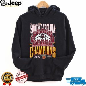 South Carolina Gamecocks 2026 NCAA Women's Basketball National Champions T Shirt