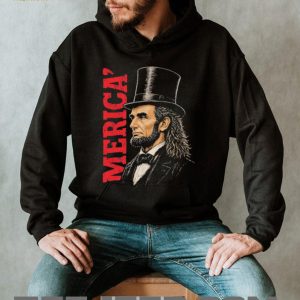 Abraham Lincoln ‘Merica Top Hat Mullet T Shirt Patriotic Funny Abe T Shirt Abraham Lincoln ‘Merica Top Hat Mullet T Shirt Patriotic Funny Abe T Shirt