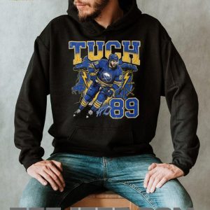 Alex Tuch Buffalo Sabres Hockey Lightning Bolt Signature T Shirt