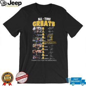 All Time Greats Highlanders Rugby Legends Signatures Thank You For The Memories T Shirt All Time Greats Highlanders Rugby Legends Signatures Thank You For The Memories T Shirt